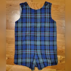 Monday's Child Plaid Shortall Size 3T